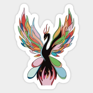 Phoenix 4 Sticker